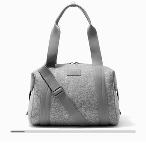 Medium gray Dagne Dover bag